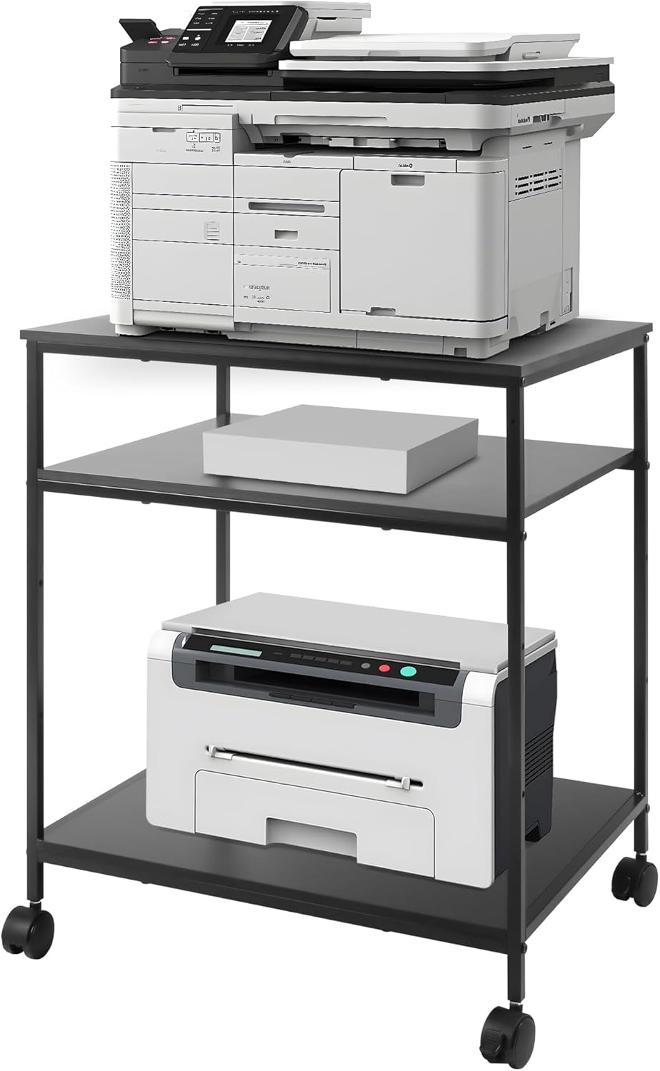 Sutex 3-Tier Printer Stand - Adjustable Storage, 100 LBS Capacity