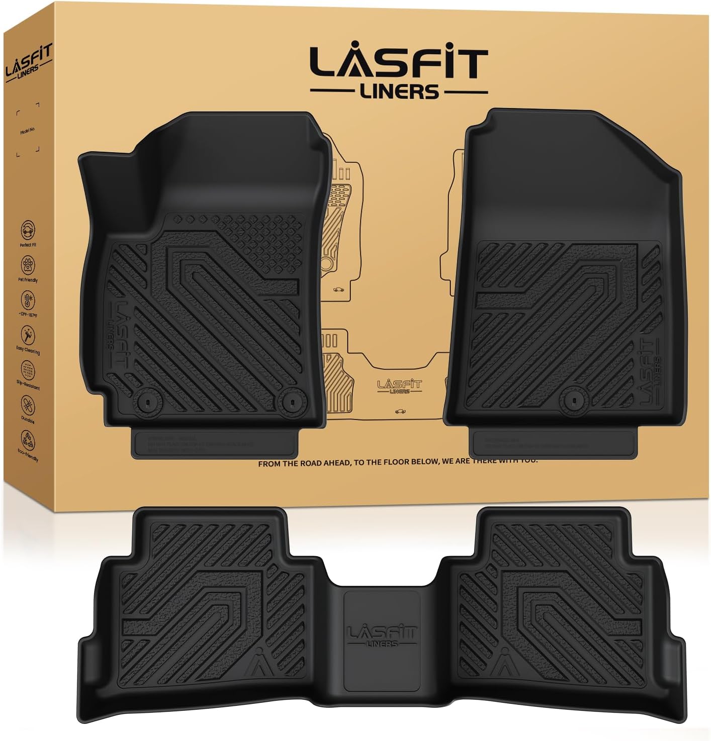 Custom Fit LASFIT Floor Mats for Kia Seltos 2021-2026