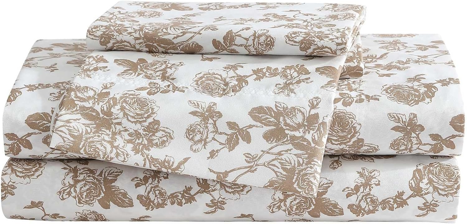 Betsey Johnson Full Bed Sheets Set - Soft Lightweight Bedding