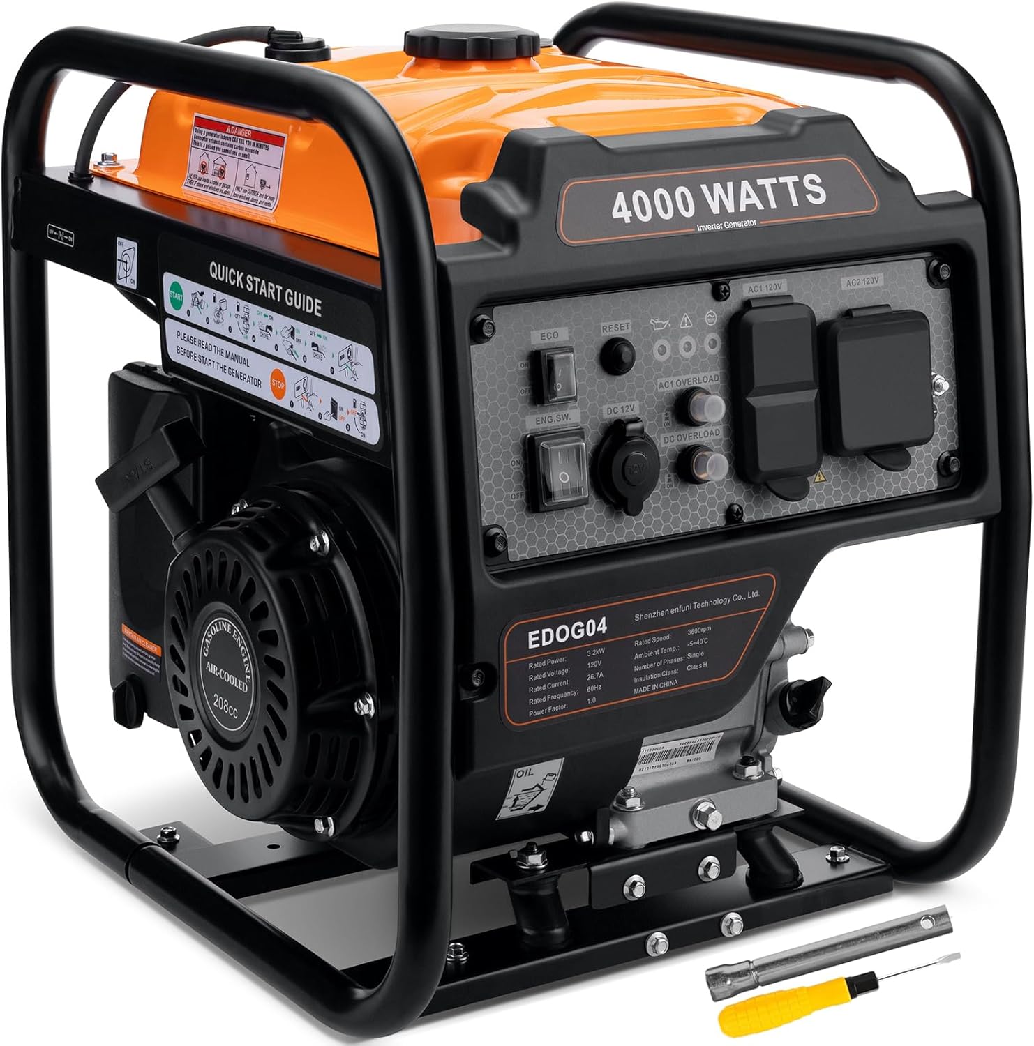 4000W Inverter Generator for Portable Power and RV Use
