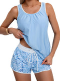 Tankini Swimsuit for Women Modest Two Piece Bathing Suit (Style JM2Q)