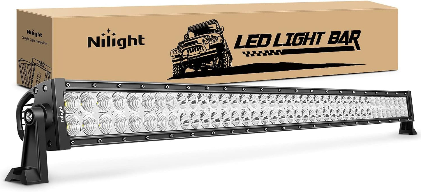 Nilight 42Inch 240W LED Light Bar for Off Road Vehicles