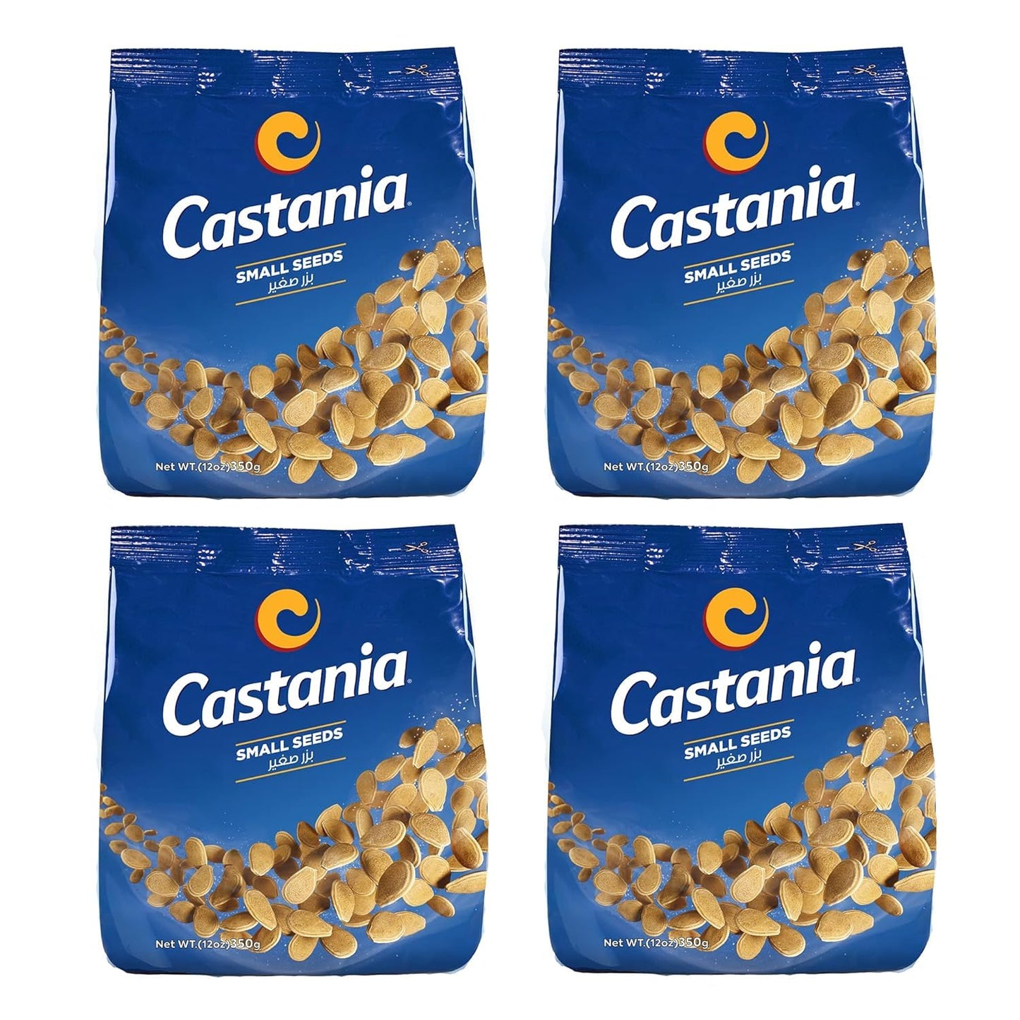 Castania Lebanese Melon Seeds Snack Mix, Salted & Nutritious