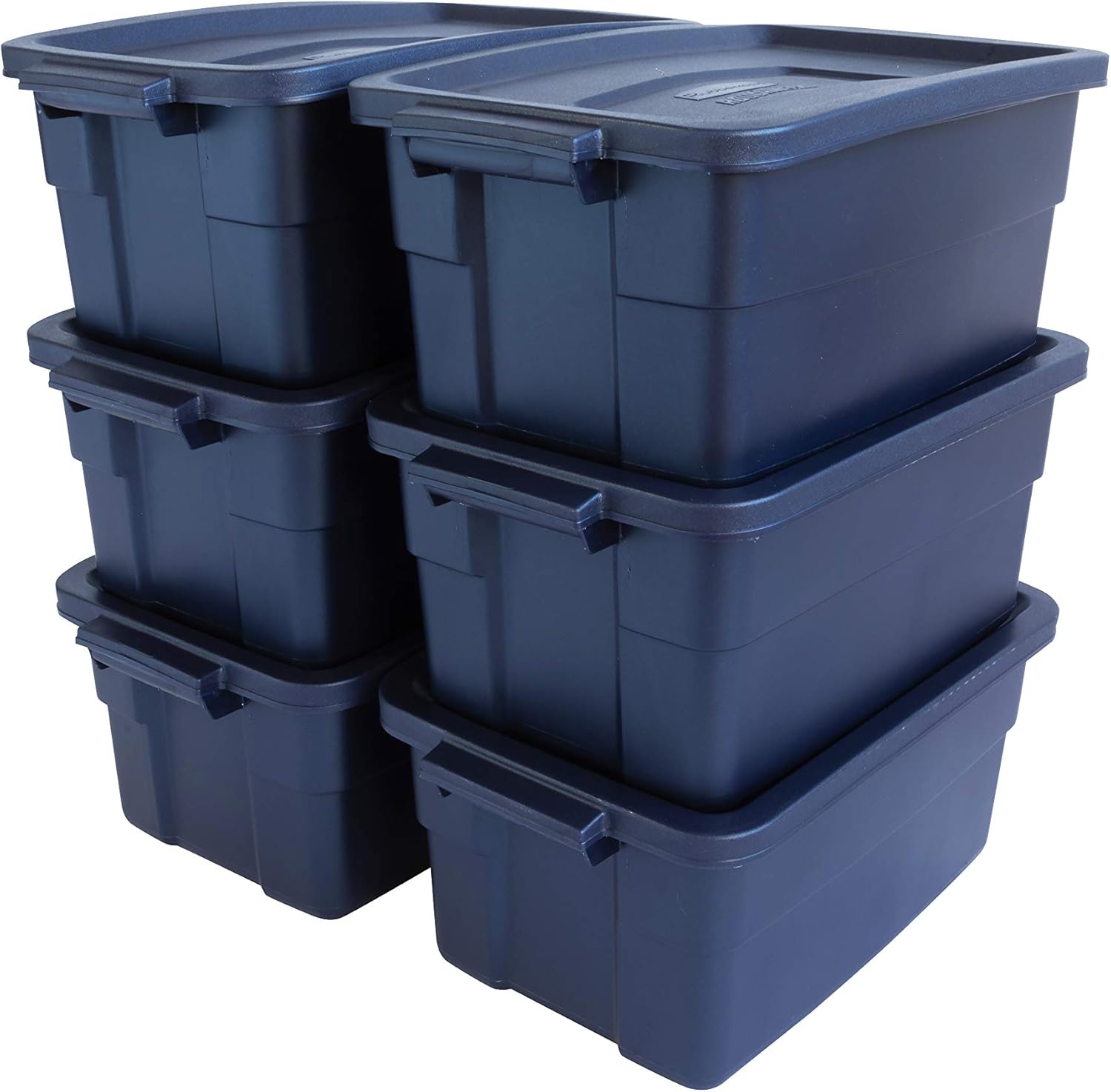 Rubbermaid Roughneck Tote 3 Gal Storage Bins for Versatile Use