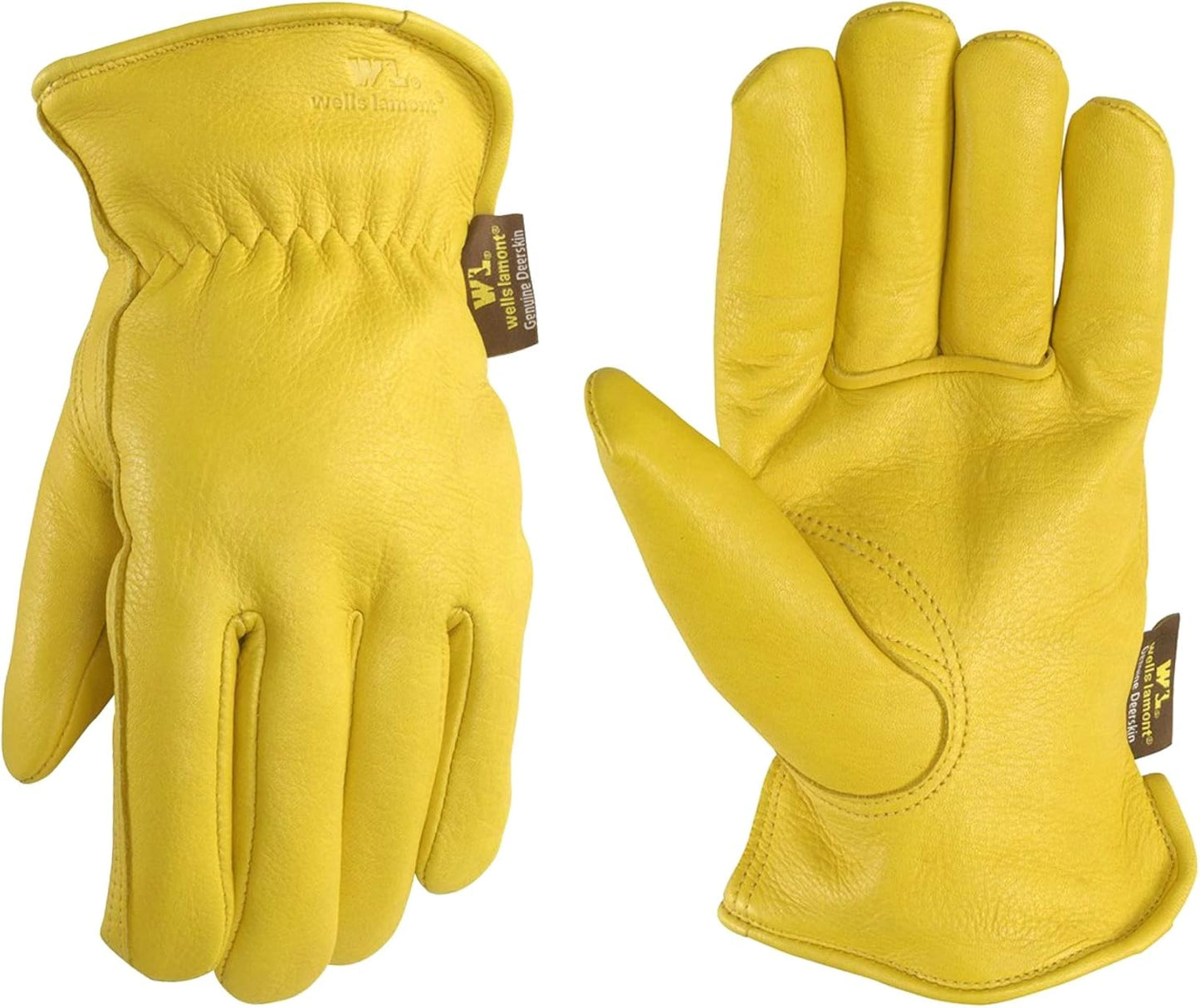 Warmth & Protection: Deerskin Winter Gloves XL