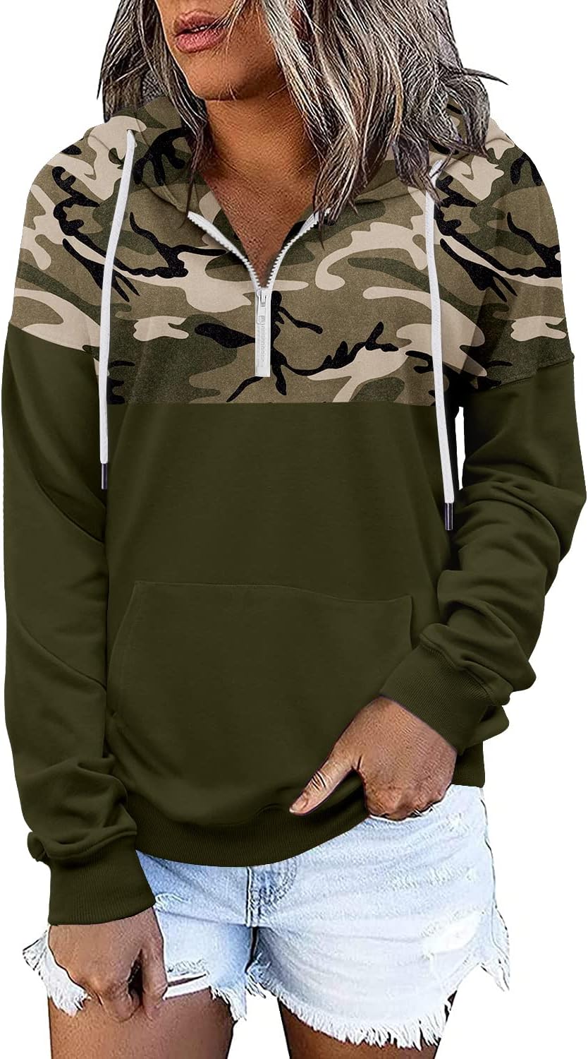 ROSELINLIN Womens Hoodies Sweatshirts with Kangaroo Pockets