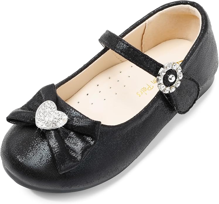 Dream Pairs ANGEL-22 Mary Jane Ballerina Flats for Girls
