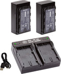 BM Premium VW-VBD29 Batteries and Dual Bay Charger - Long Run Power