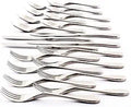 Knork Original Collection 20-Piece Flatware Set - Ergonomic Matte