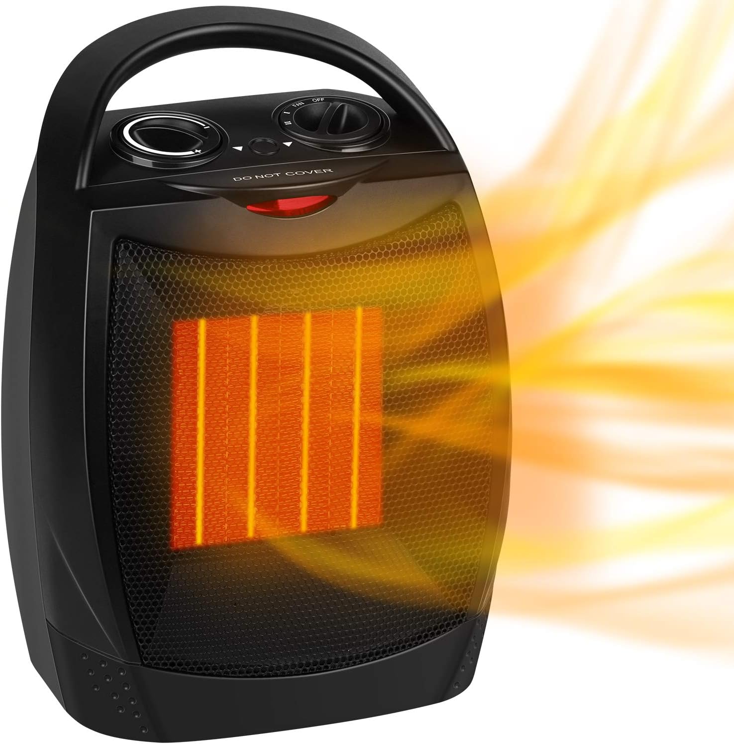 Fast Heating Portable Ceramic Heater by GiveBest