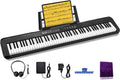 Digital Piano 88 Key Semi-Weighted Full-Size Keyboard - Portable