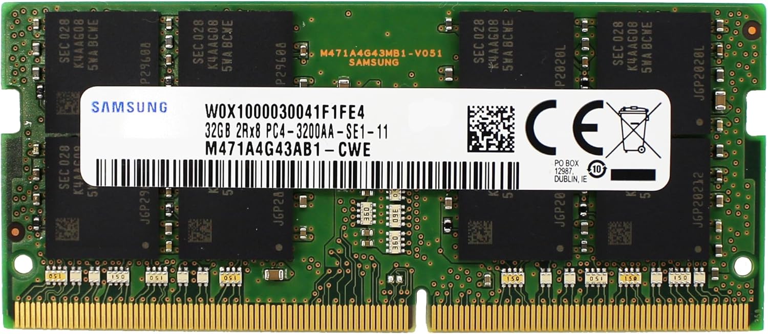 Upgrade Your Laptop with 32GB DDR4 3200 MHz SODIMM Memory