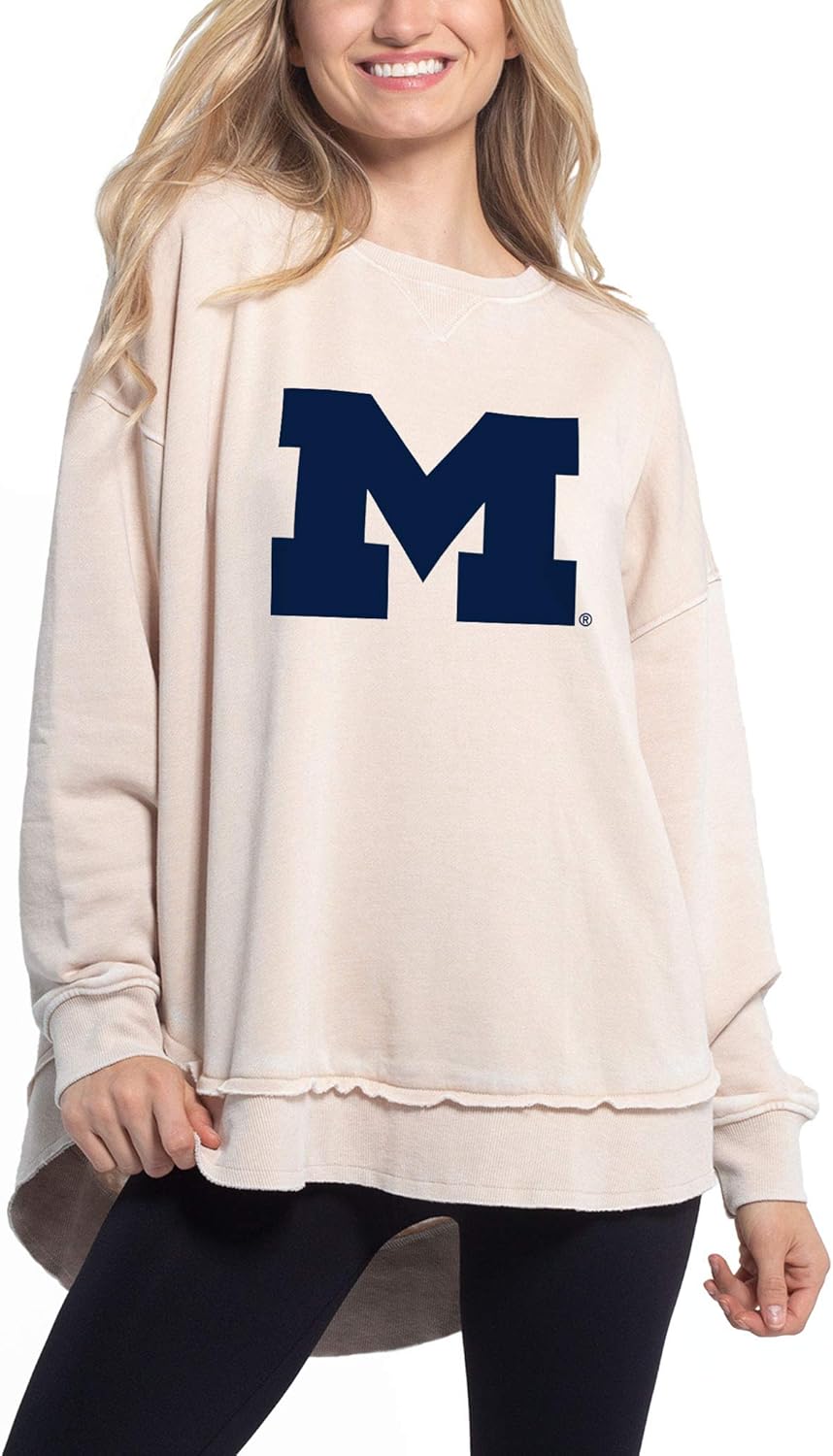 Chicka-d Women's Burnout Campus Pullover for Team Spirit