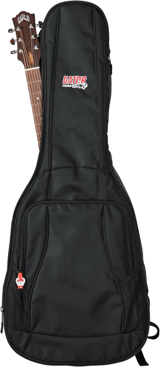 Protective Gig Bag for Acoustic Guitars with Backpack Straps