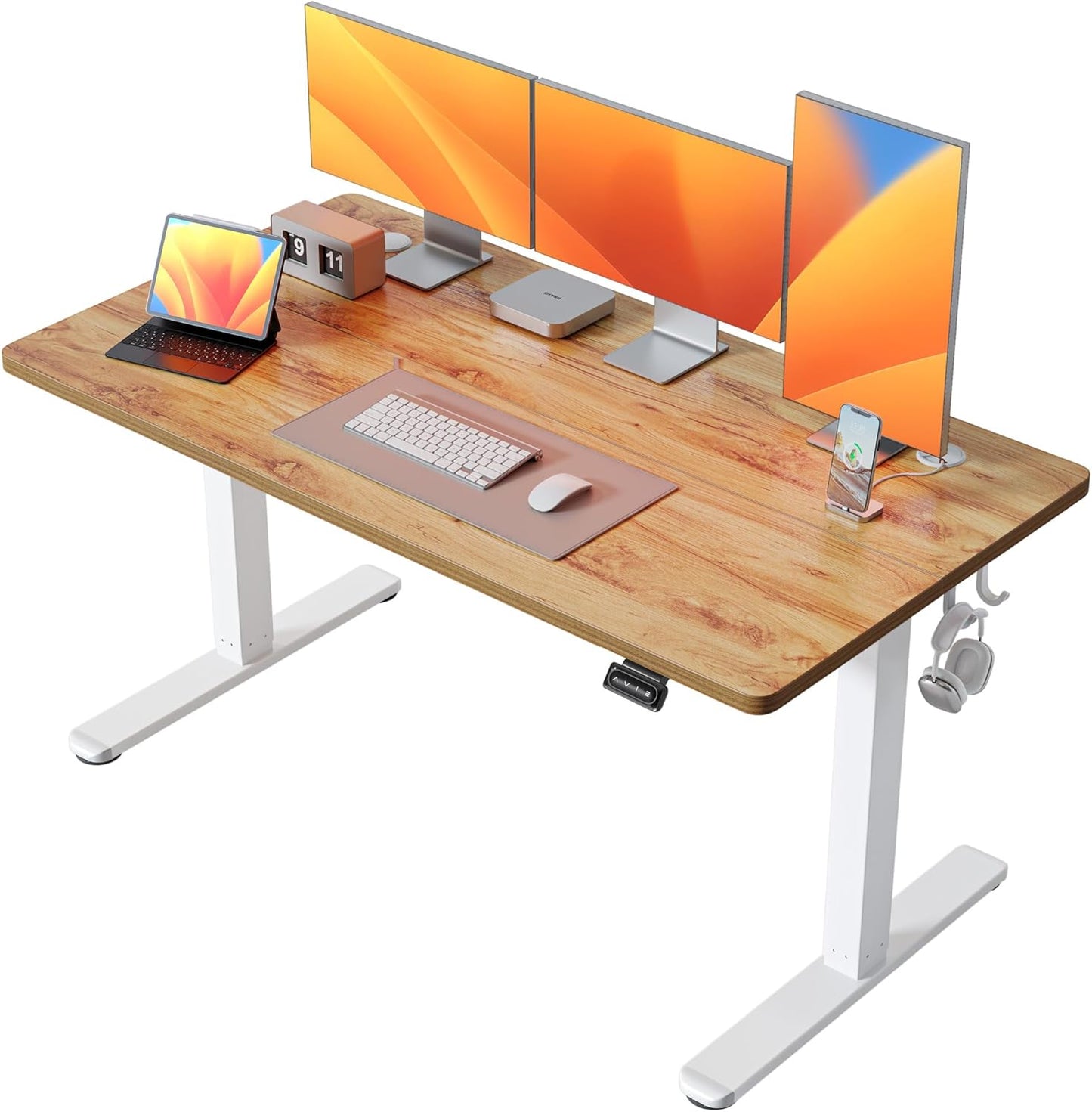 FEZIBO Electric Standing Desk 60 x 24 Inchs for Home Office