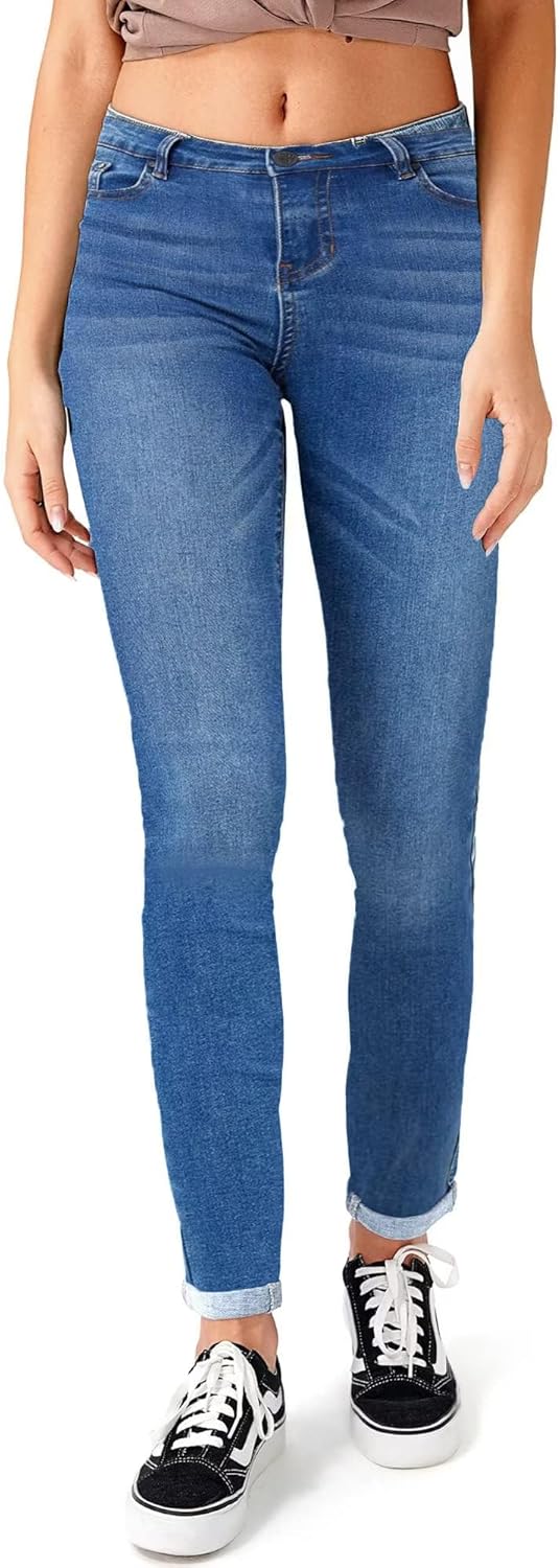 Ripped Boyfriend Jeans for Women - Trendy Distressed Style