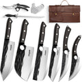 Huusk Knives Set - Hand Forged Serbian Chef Knife Collection