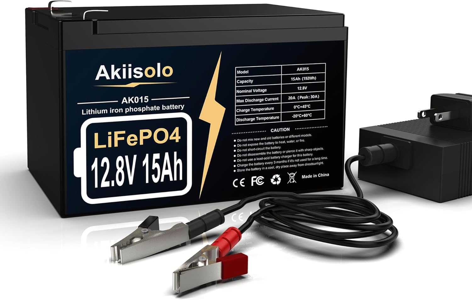 12V 15Ah Lithium Battery for Deep Cycle Power Needs