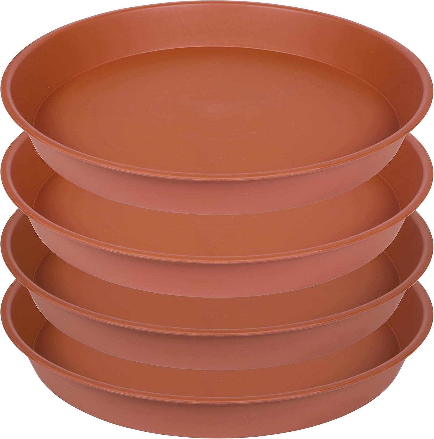19 Inch Plant Saucer 4 Pack for Indoor and Outdoor Use