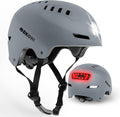 Bike Helmet with LED Lights for Adults - USB Rechargeable Large
