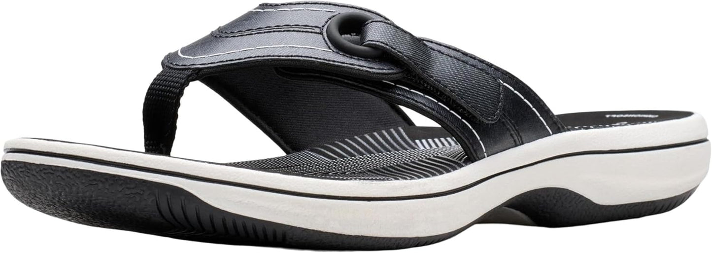 Clarks Women's Breeze Reyna Cloudsteppers Flip-Flop Review