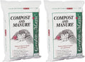 Michigan Peat 2-Pack Compost and Manure Blend - Rich Odor-Free Soil