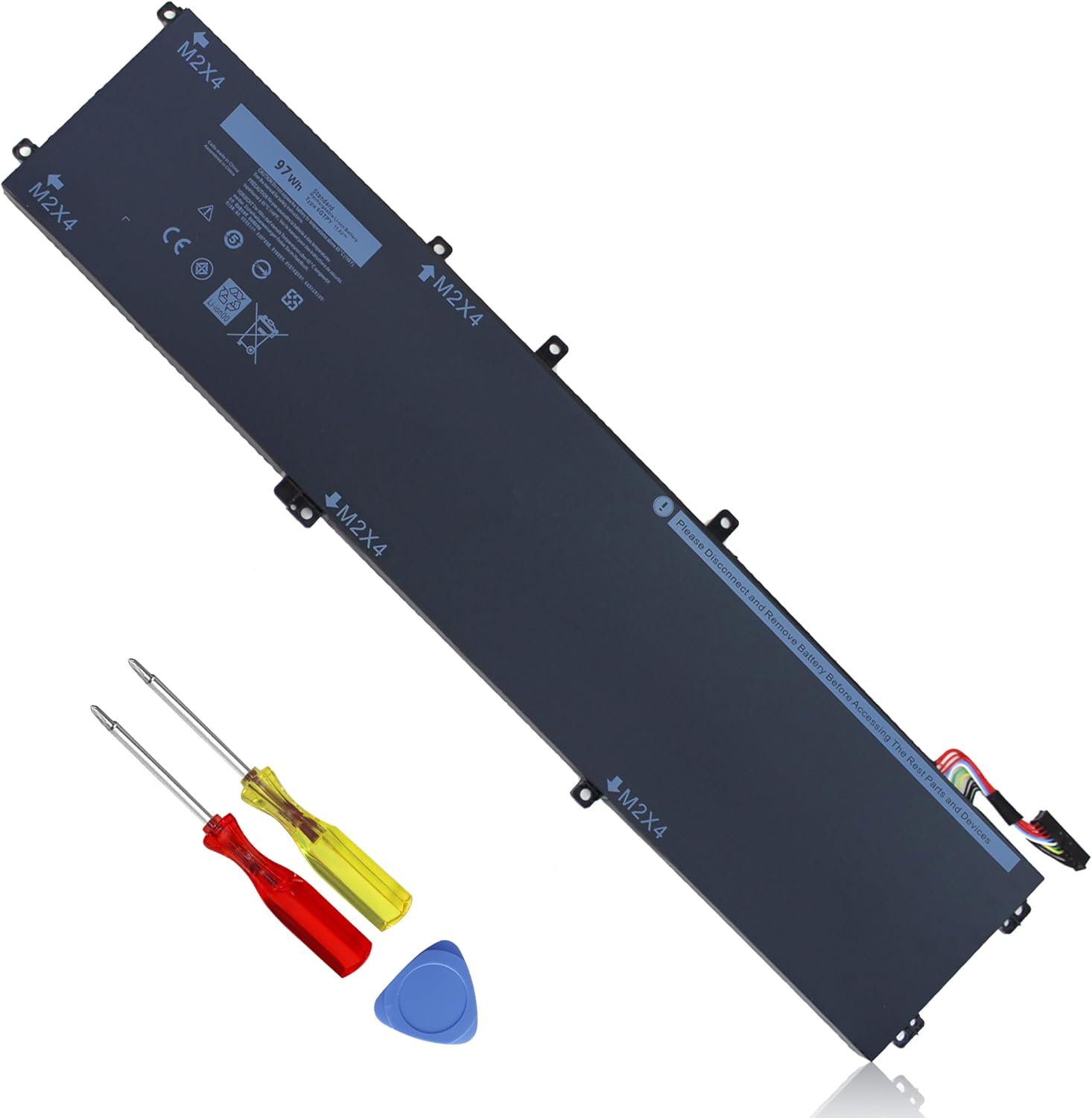 97WH 6GTPY Battery for Dell XPS 15 and Precision Models