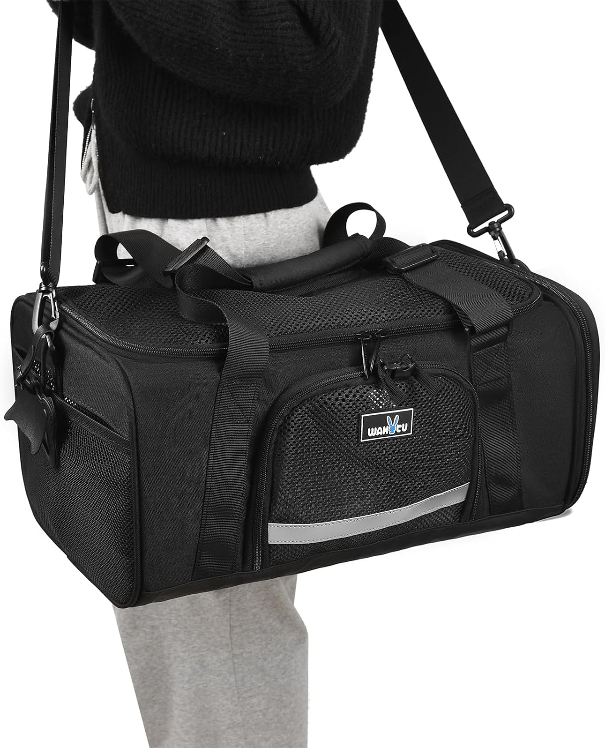 Airline Approved Pet Carrier for Cats and Dogs, Expandable Design
