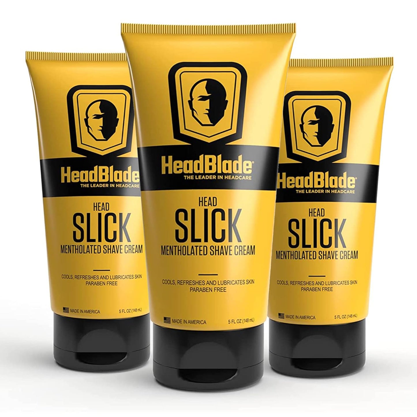 HeadBlade HeadSlick Shaving Cream for a Smooth Head Shave
