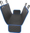 Blue XL Dog Car Hammock Back Seat Cover - Waterproof, Machine Washable