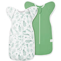2-Pack Newborn Swaddle Sleep Sack 0-3 Months - Arms Up Transitional