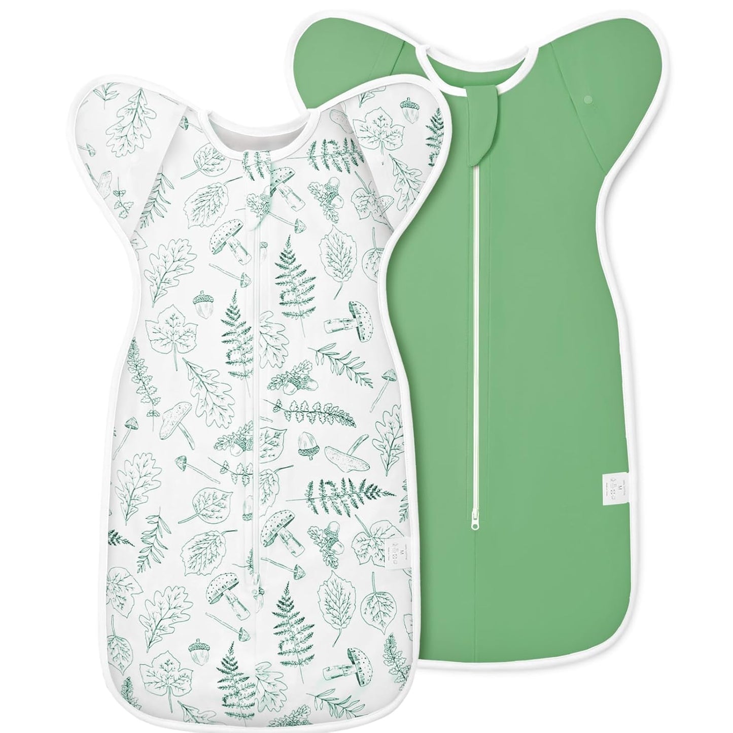 Newborn Swaddle Sleep Sack - 100% Cotton Baby Transitional Sack