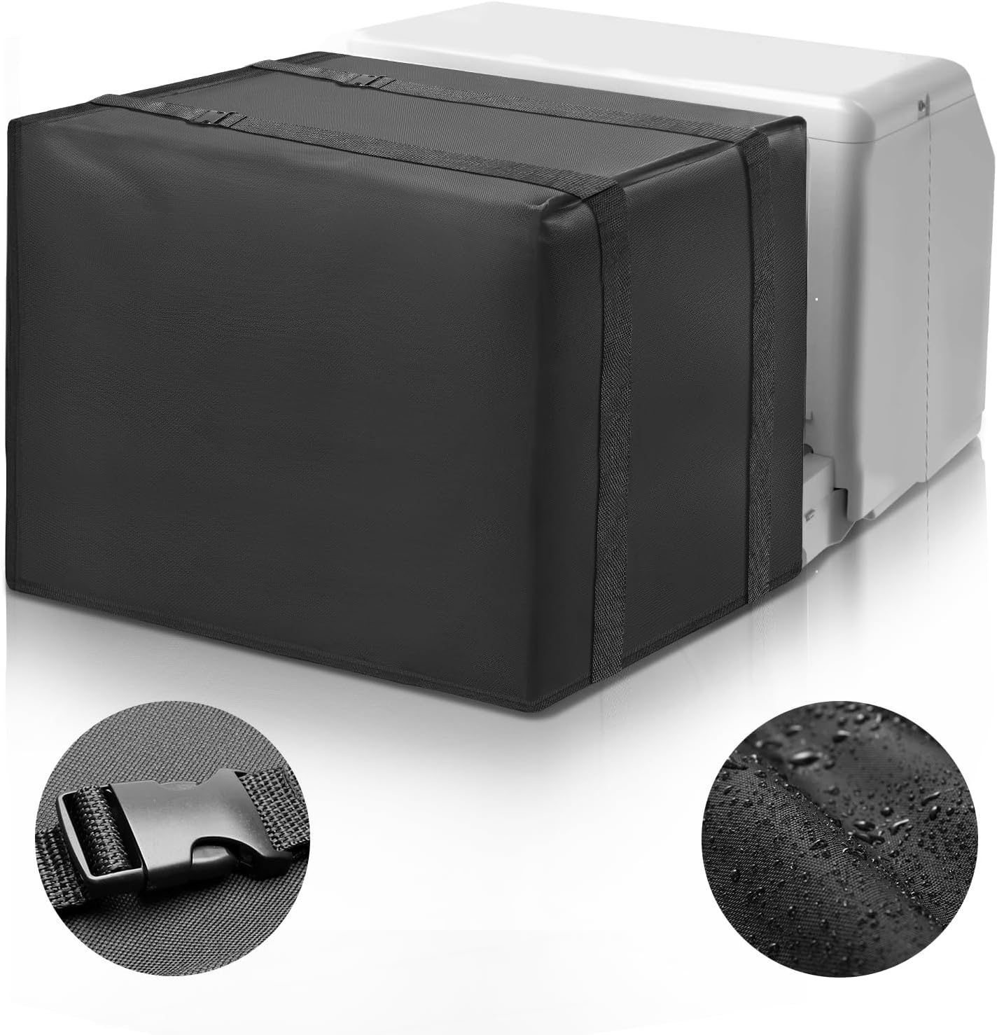 Waterproof Black Cover for Midea U-Shape AC