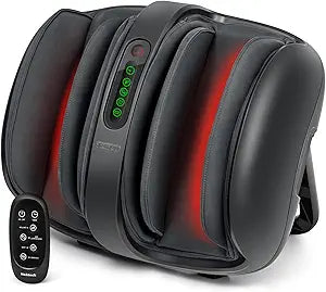 Nekteck Foot Shiatsu Massager with Heat Therapy for Relaxation