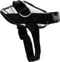 White Marble Dog Harness Medium - No-Pull 3-Ring Vest