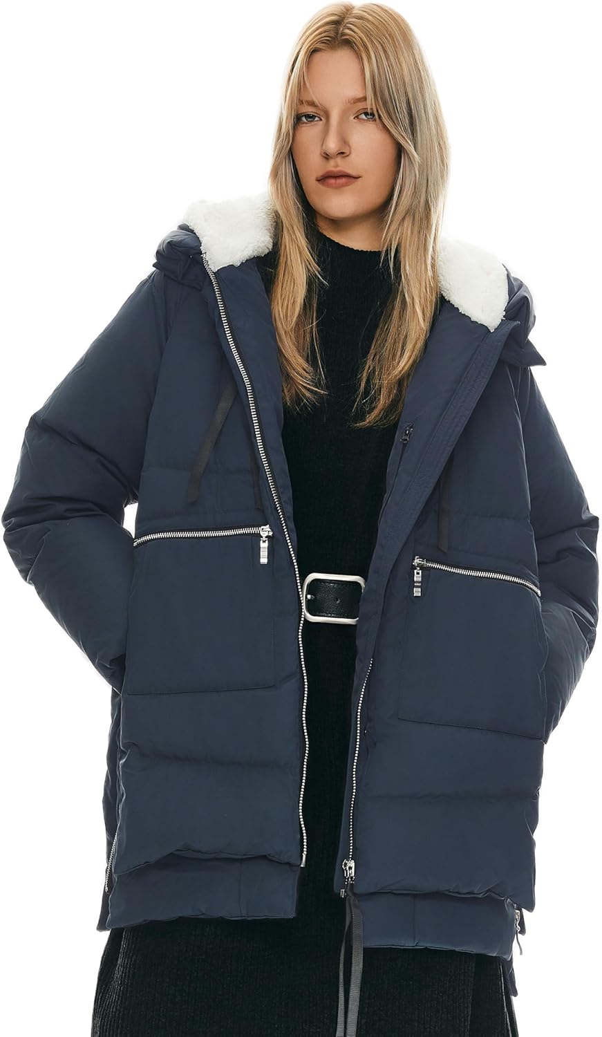 Orolay Women's Thickened Down Jacket for Ultimate Winter Warmth