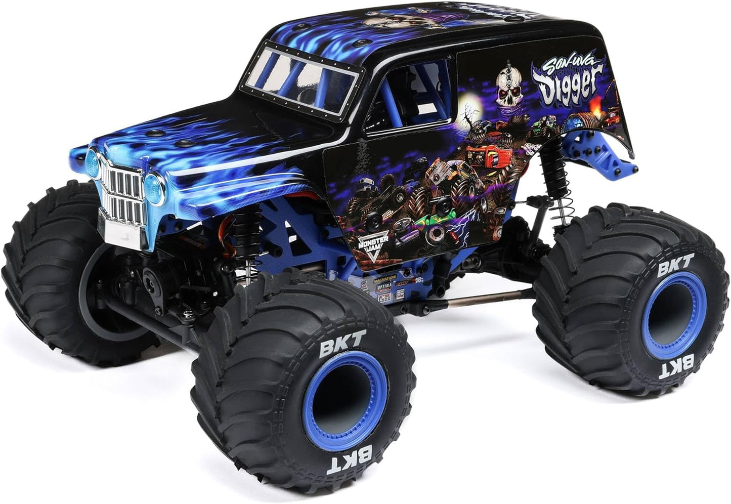 Losi 1/18 Mini LMT Son Uva Digger 2S 4X4 RTR Monster Truck