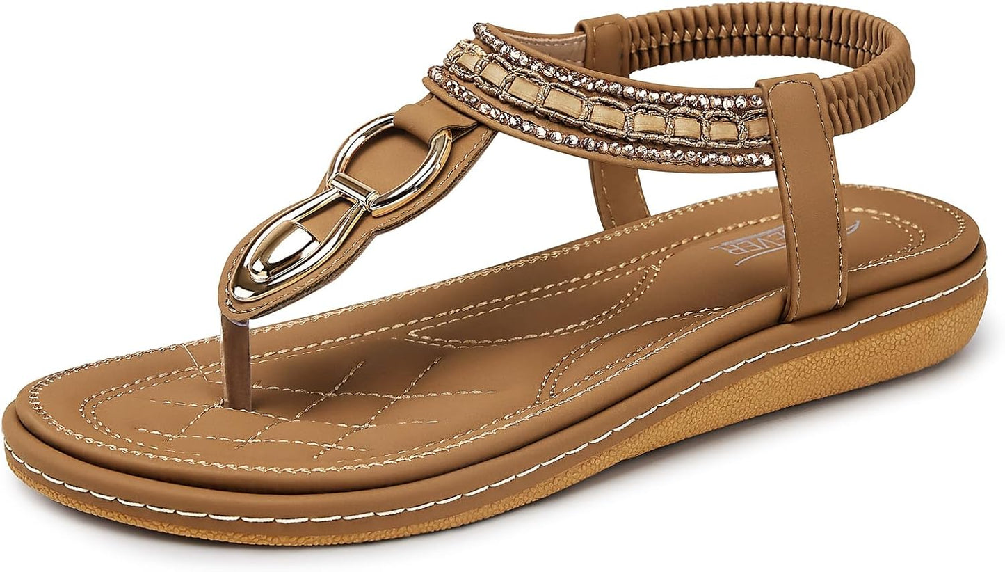 Stylish SHIBEVER Womens Sandals for Comfortable Summer Wear