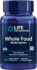 Whole Food Multivitamin with Plant-Derived Nutrients for Health