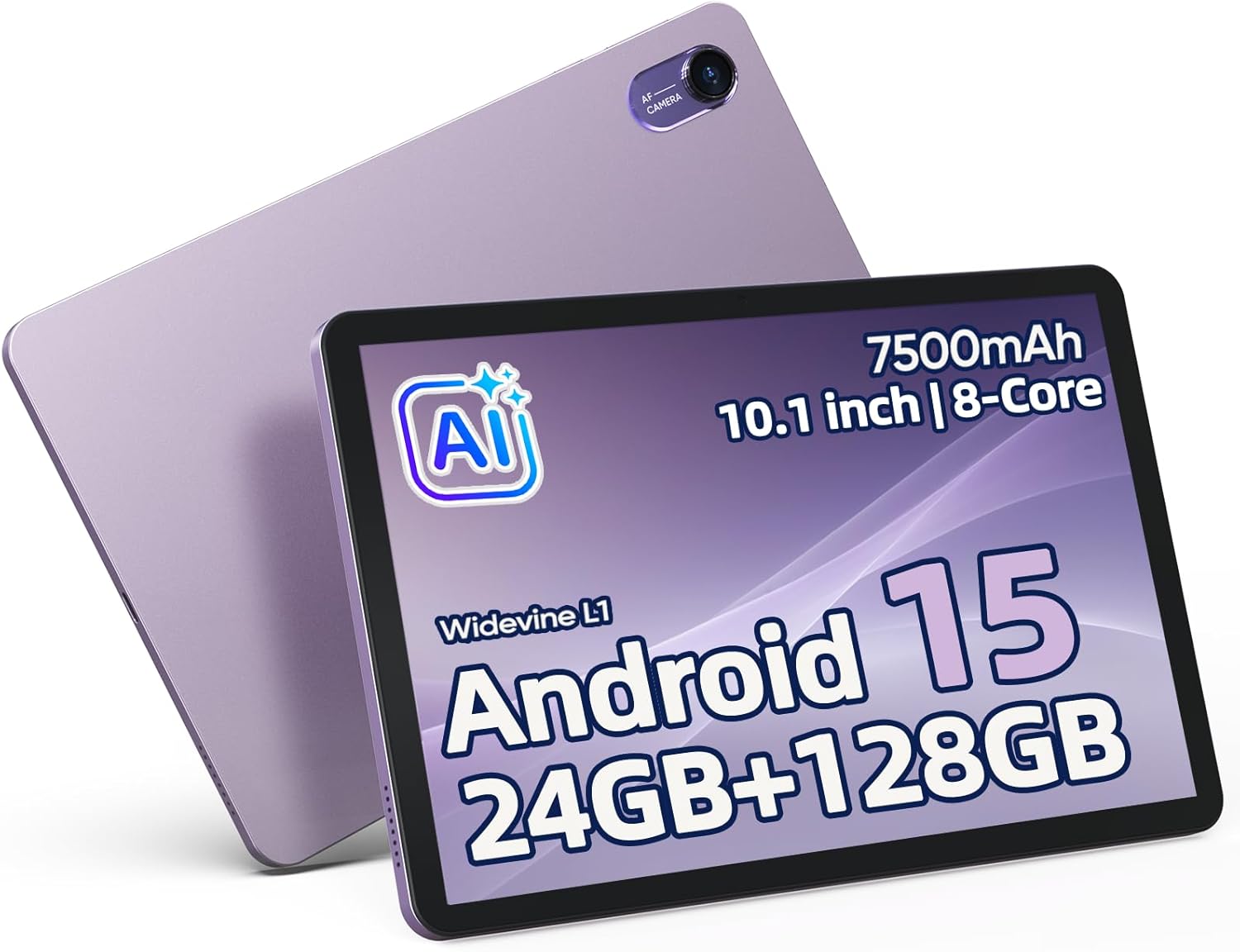 plimpton Android 15 Tablet 10 Inch with 24GB RAM and 128GB Storage