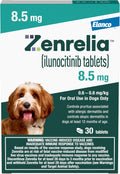 Zenrelia ilunocitinib Tablets Once Daily Itch Relief for Dogs - 8.5 mg