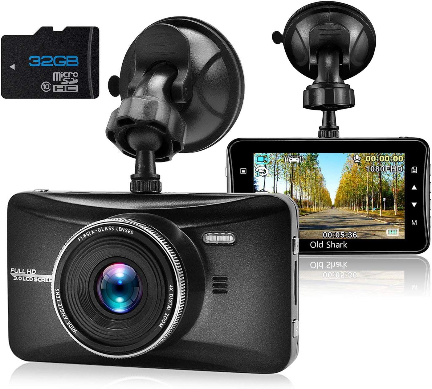 OldShark 1080P Dash Cam: Crystal Clear Driving Footage