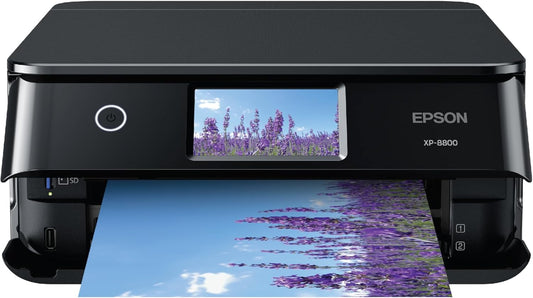Epson XP-8800: Stunning 6-Color Photos, Fast Printing