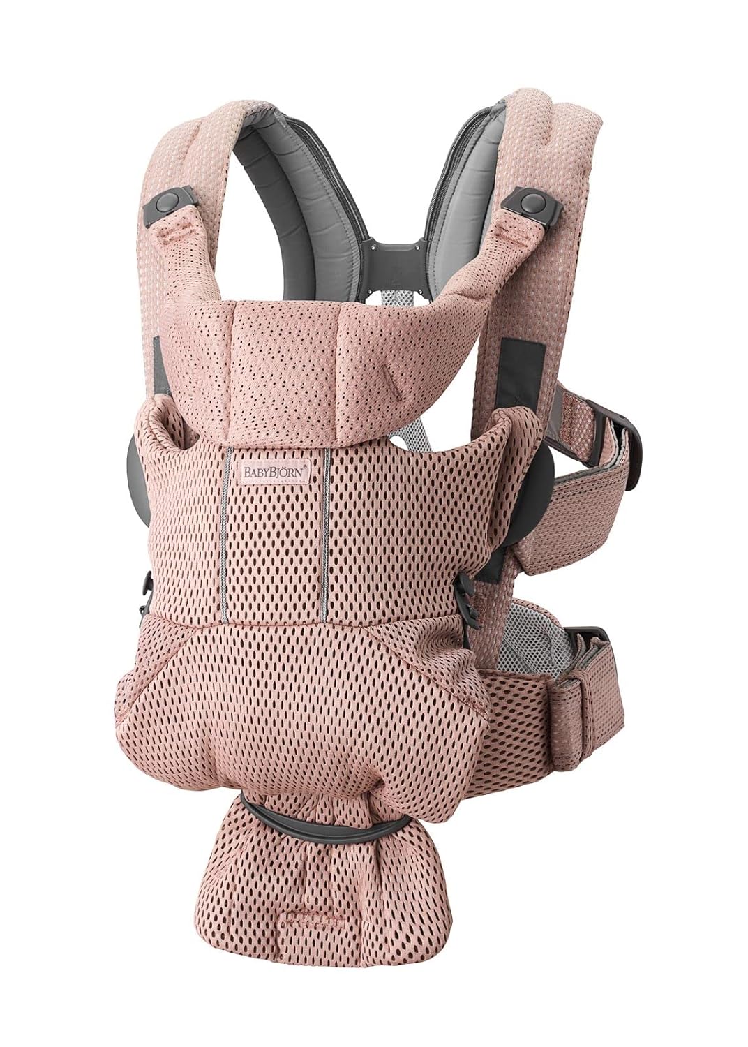 Baby Carrier Free in Dusty Pink by BabyBjorn - Comfort & Style