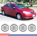 Winjet Lacquer 15ft Hubcaps for Toyota Corolla 2005-2008 - OE Fit