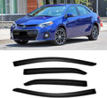 Window Rain Guards for 2014-2019 Toyota Corolla - Vent Visor 4PCS