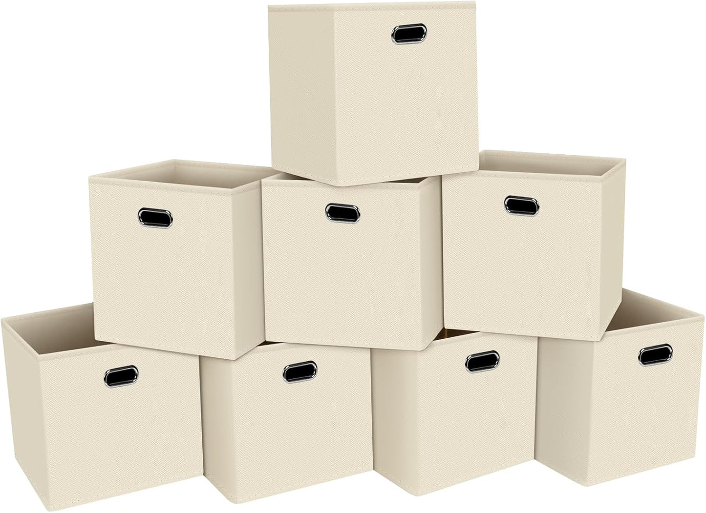 Fabric Cloth Storage Bins for Home Organization and Decluttering