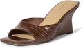 Wedge Sandals for Women - Comfortable Memory Foam Lift