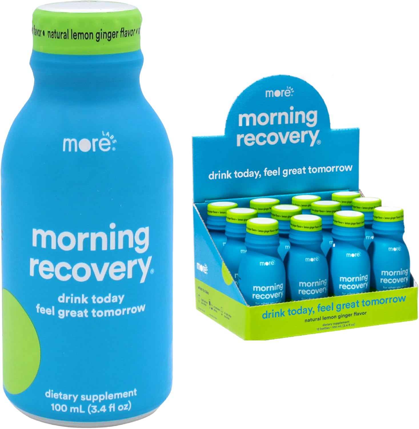 Morning Recovery Electrolyte Drink for Hydration and Wellness