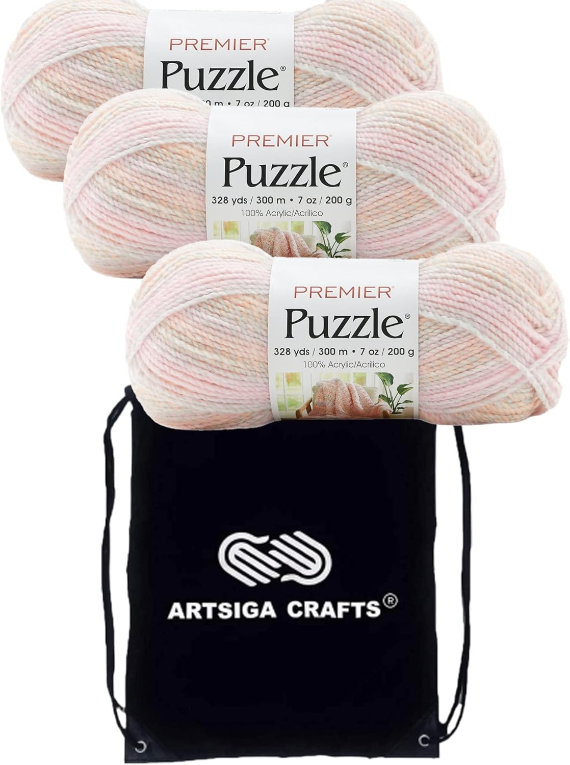 Premier Yarns Puzzle Cat's Cradle Chunky Bulky Yarn Set